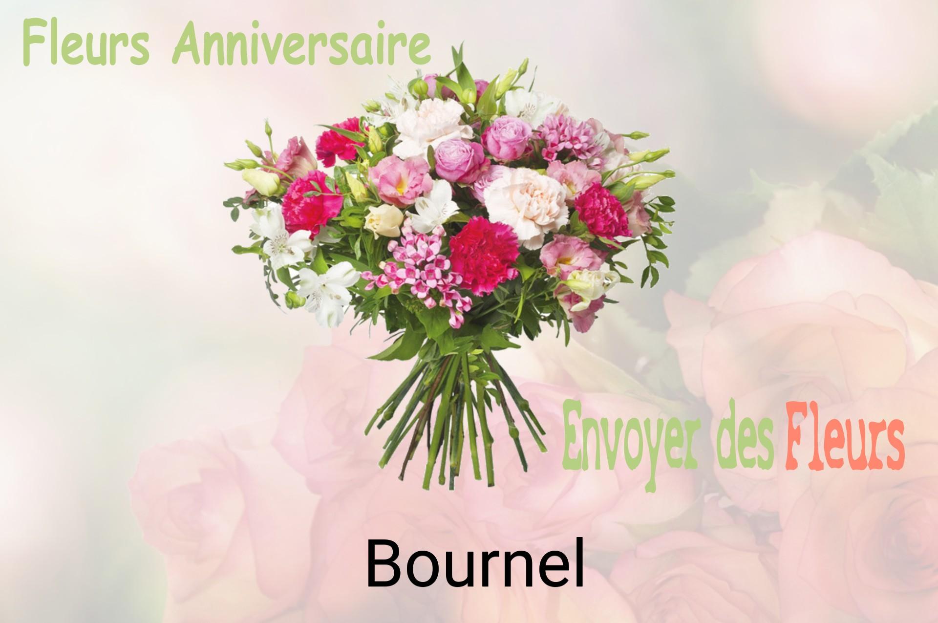 Bouquet de fleurs d’anniversaire livré à Bournel