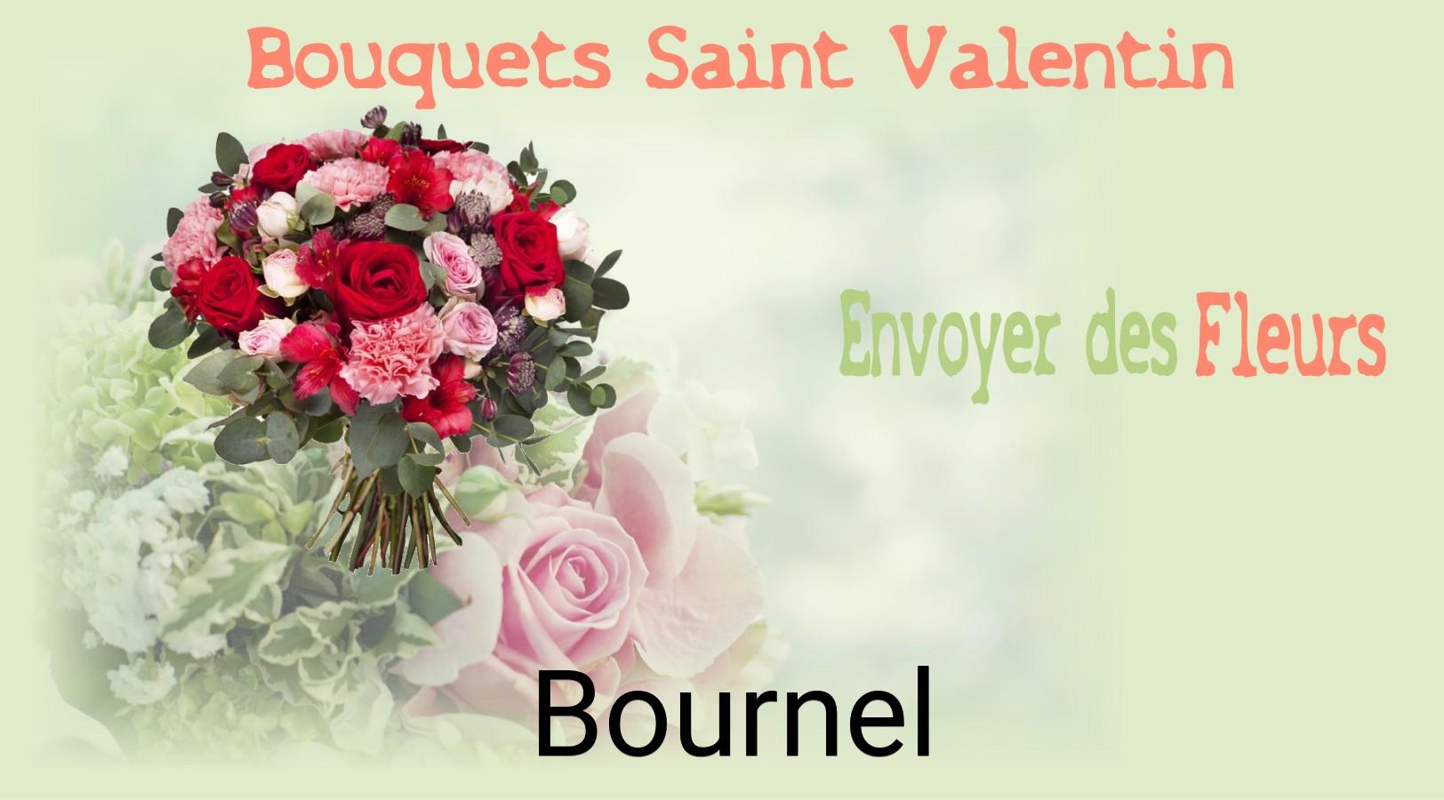 Roses de Saint-Valentin livrées à Bournel